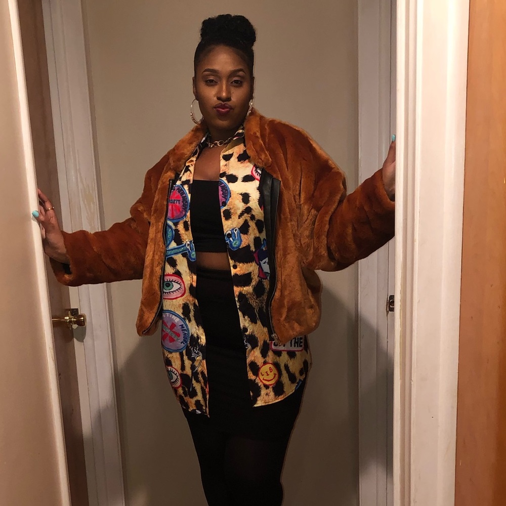 Free People Fur Coat